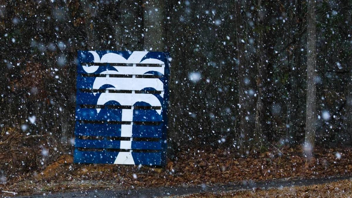 Parts of South Carolina from Columbia to Greenville might see snow this weekend. State officials recommend people avoiding driving in case of icy road conditions.