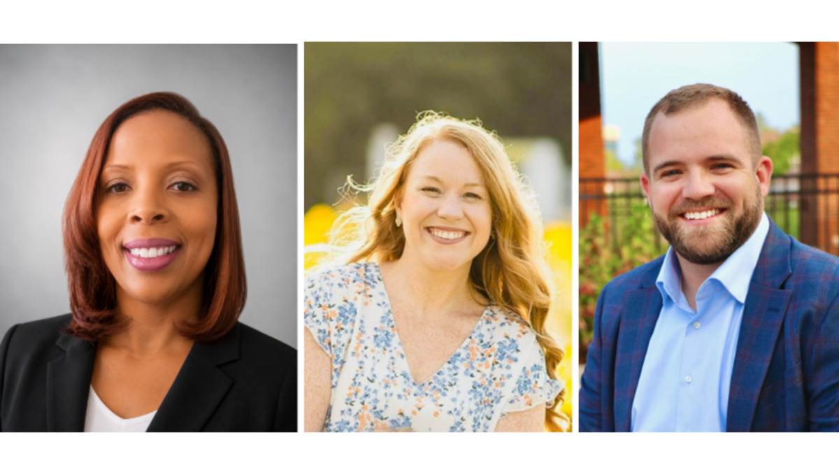 Candidates in the special election for a seat on the Lexington 1 school board on June 23, 2026. From left are Crystal Baker, Dana Homesley and Shelton Yonce.