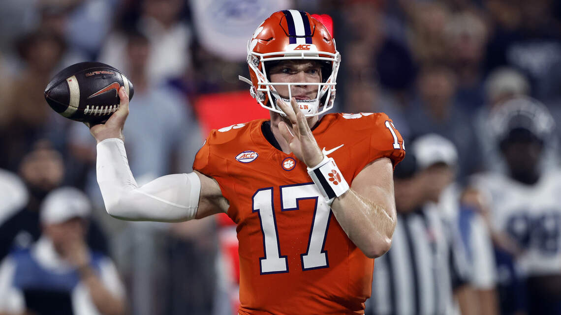 The latest on Christopher Vizzina’s injury, who Clemson will start at QB vs. UNC