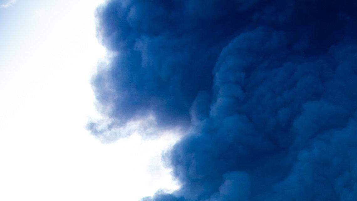 Flames and smoke billow from a fire at World Wide Recycling at 2350 Foreman Street in Cayce.