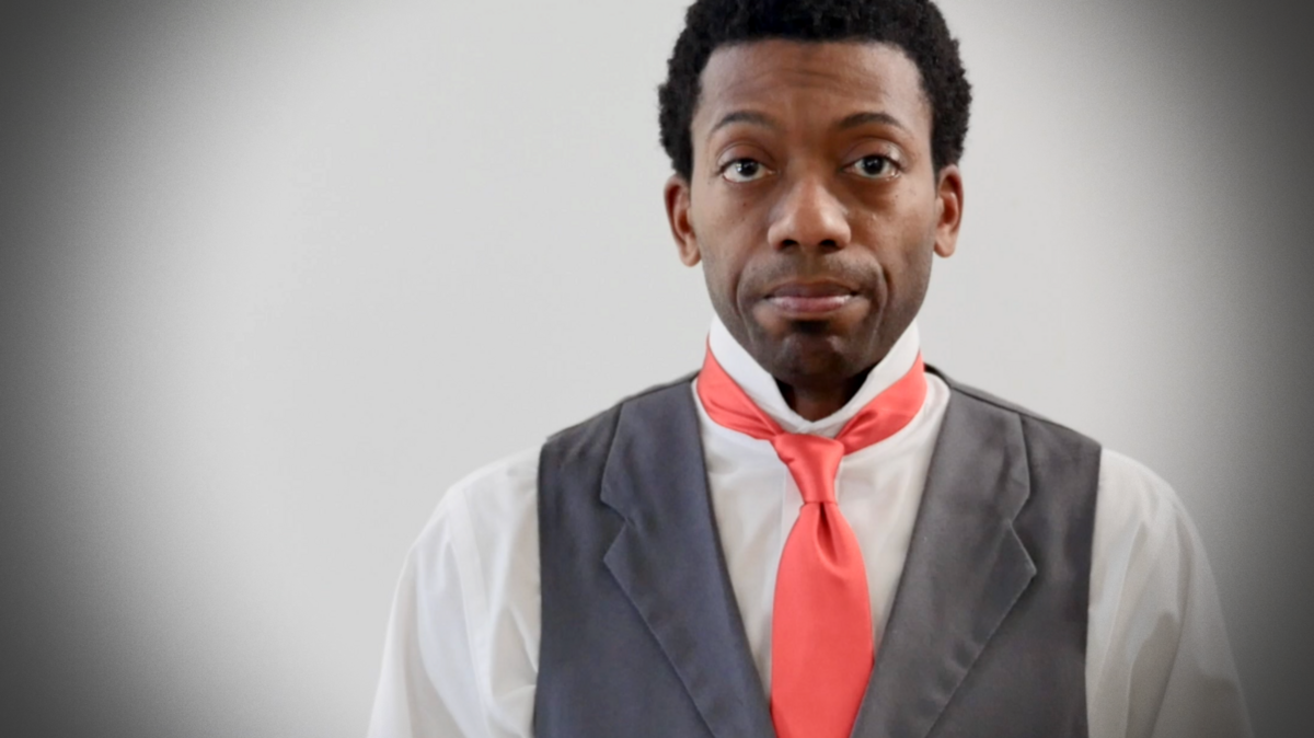 Greenville actor Jeremiah Dew portrayed lynching victim Tom Keith in a video shown Tuesday during a Community Remembrance Project event honoring the men who were murdered.