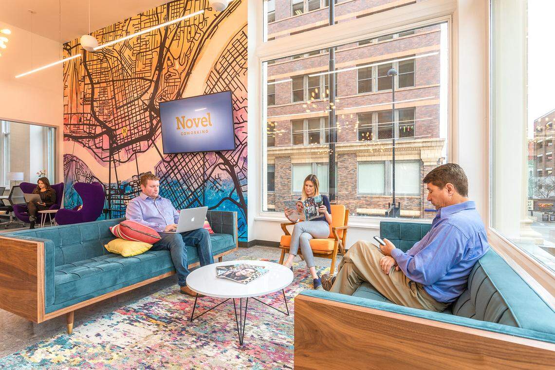 An example of a Novel Coworking flexible office space.