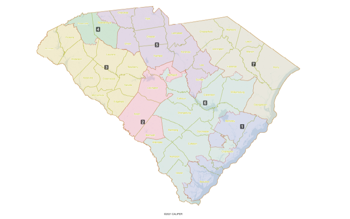 The South Carolina House redistricting subcommittee released an alternative congressional map proposal on Dec. 22, 2021. The map differs considerably from the committee’s original plan, but closely resembles a proposal released by the state Senate.