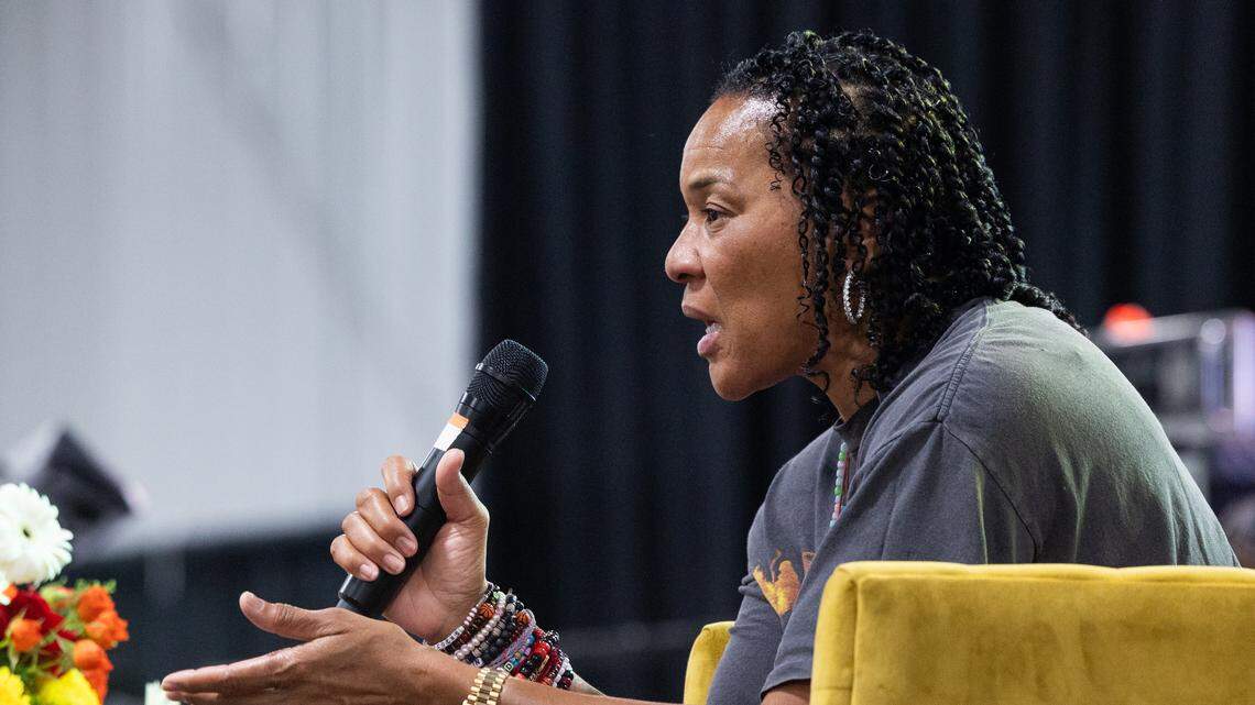 USC’s Dawn Staley talks life philosophy, equal pay at Columbia Black Expo