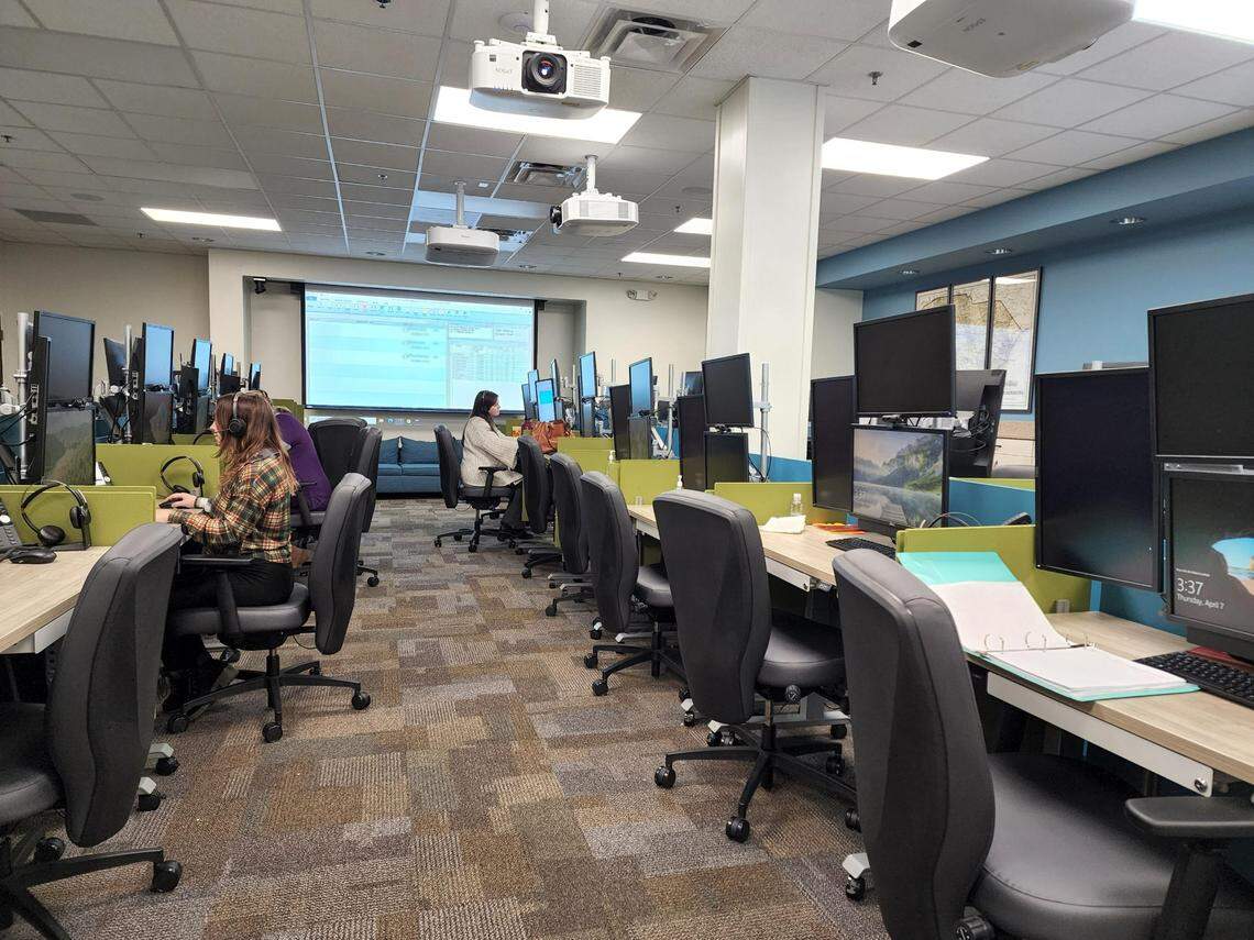 Volunteers and certified staff listen to people in need at Mental Health America of Greenville County, the only crisis center in South Carolina that will be taking calls from the National Suicide Prevention Lifeline. The national hotline will adopt a shorter 3-digit 988 number this summer, and experts are predicting an uptick in calls as a result.