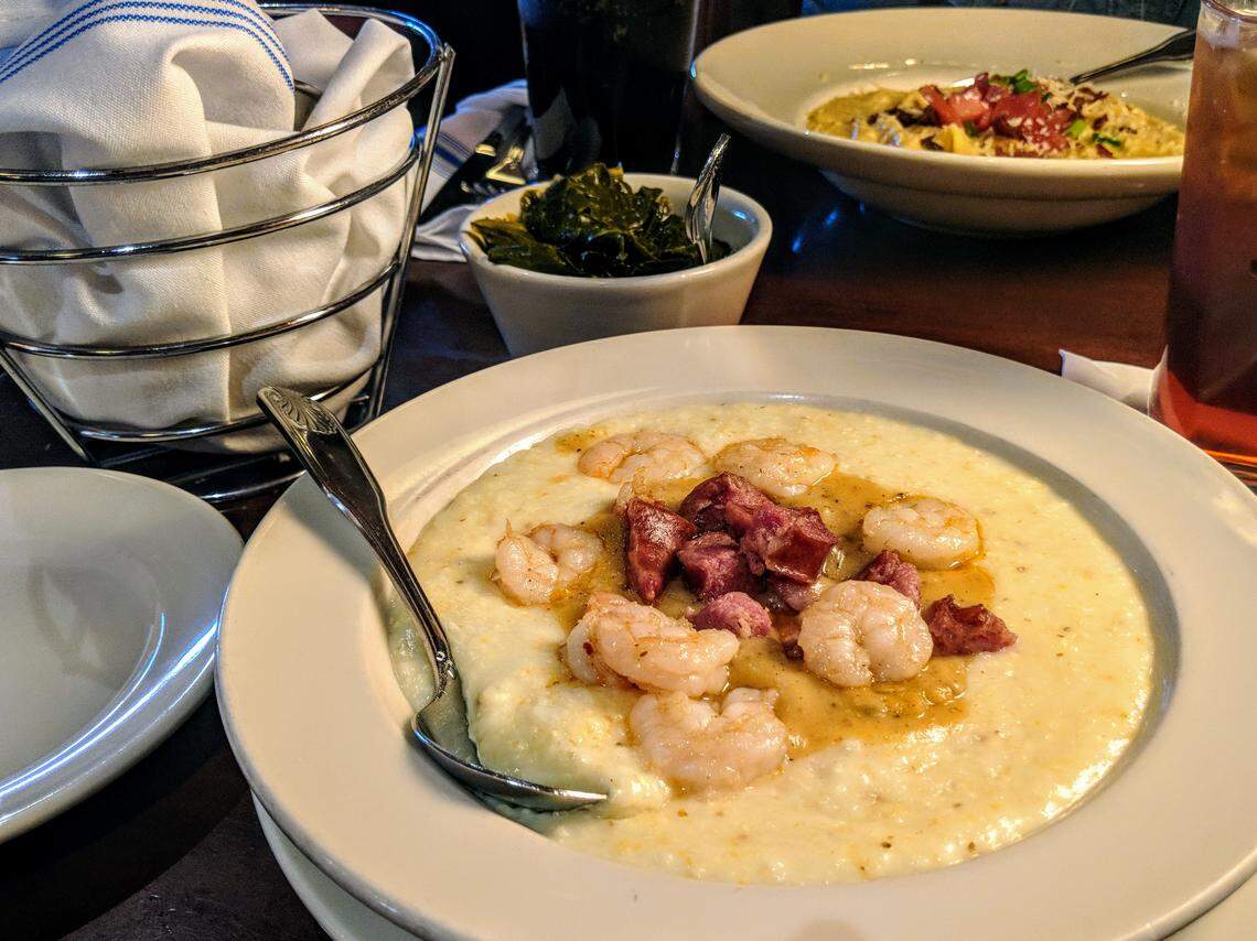 Shrimp and grits at Blue Marlin