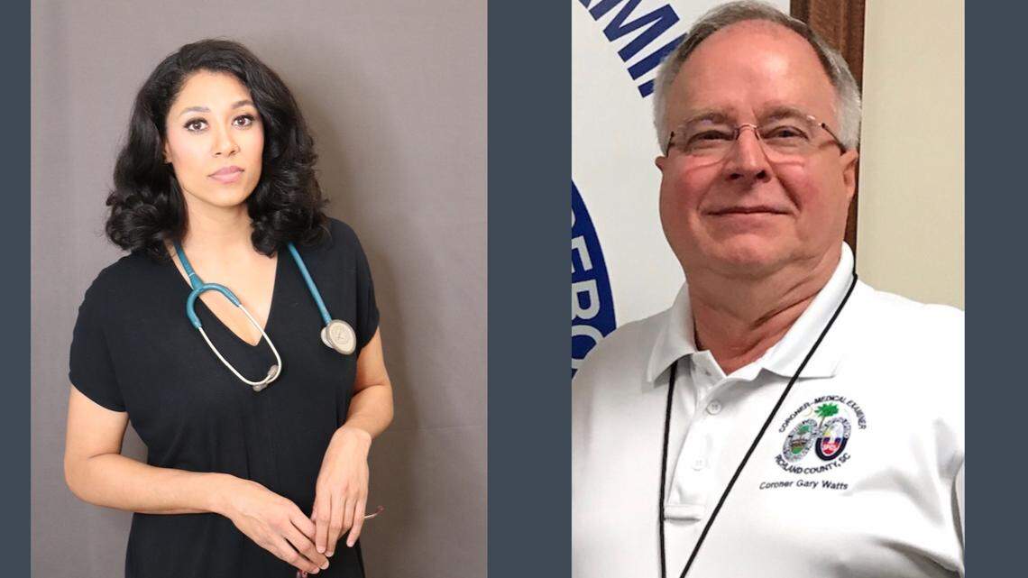 Naida Rutherford and Gary Watts are running for Richland County Coroner.