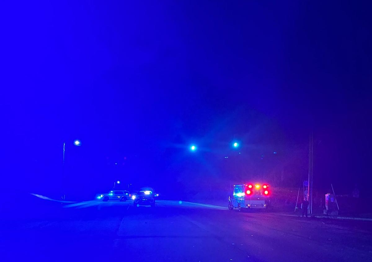A woman was killed in a crash, according to the Columbia Police Department.