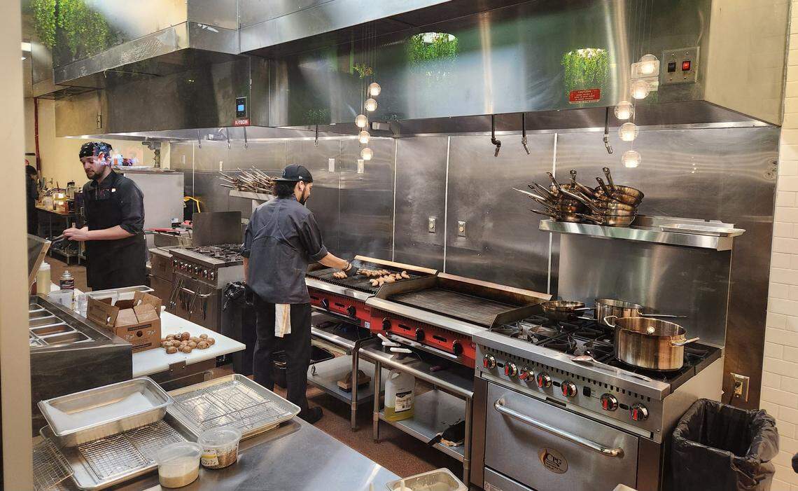 The Hollow, a “forest-to-table” concept restaurant serving wild game, has opened at 823 Gervais St. in The Vista. The restaurant has large windows in the dining room allowing guests to see into the kitchen.