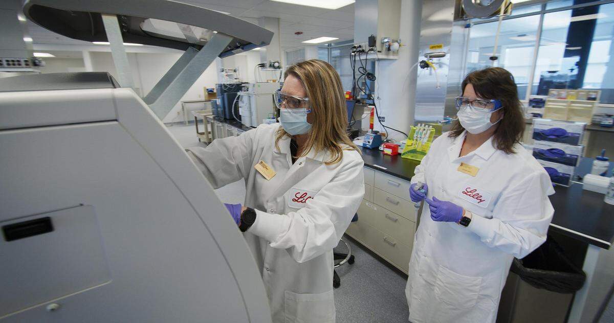 Eli Lilly has committed to using only the synthetic equivalent to horseshoe crab blood in all new product testing.