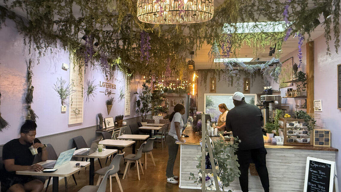 A new local café has opened in a popular retail district. Check out where