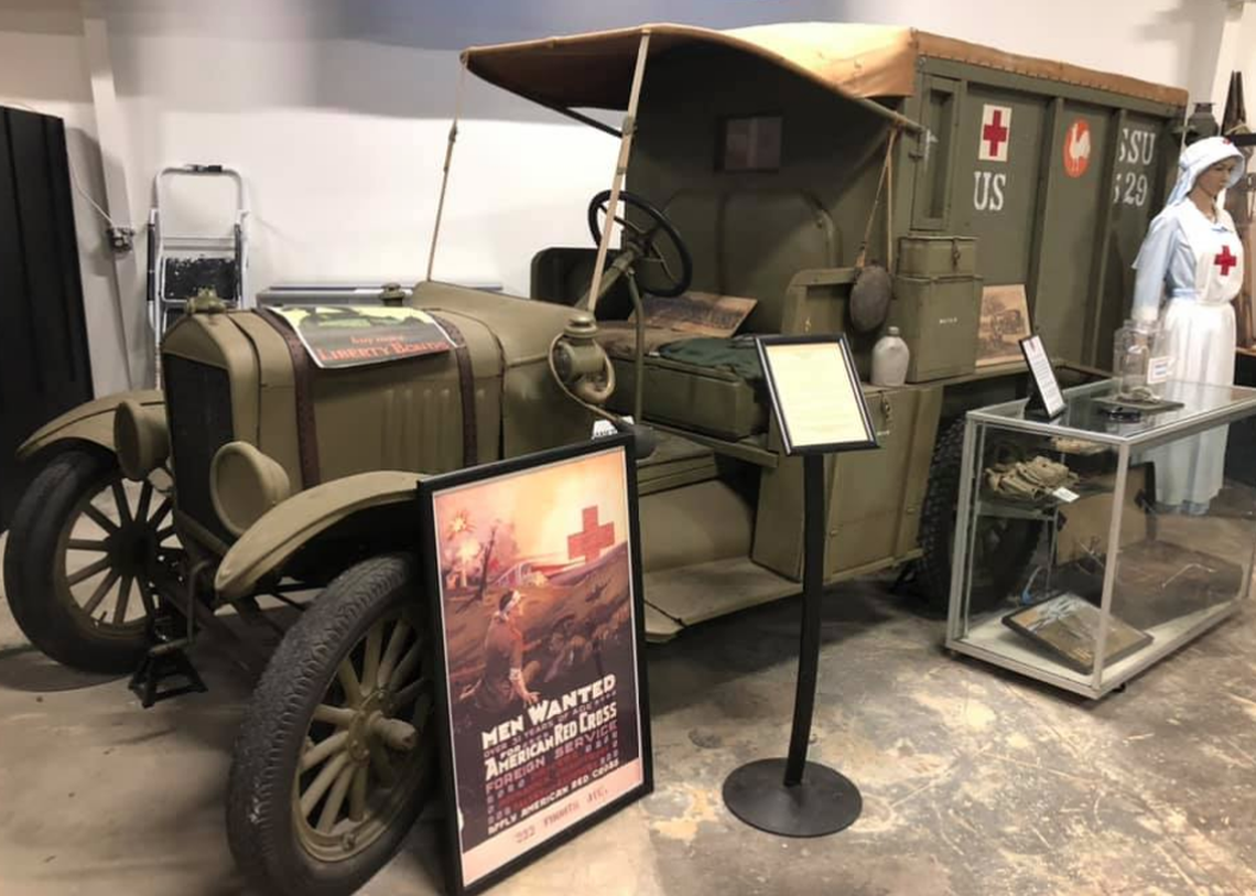 The Military History Museum of the Carolinas has an extensive collection of vehicles used in various wars.