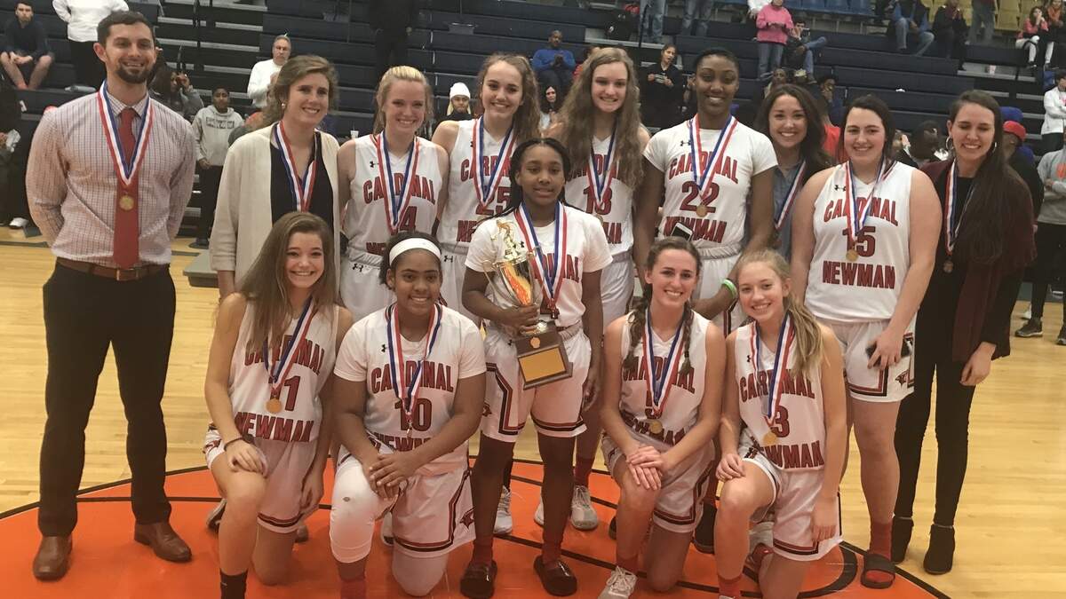 The Cardinal Newman girls defeated Northwood to win the SCISA Class 3A championship Saturday, Feb. 23, 2019 at the Sumter Civic Center.