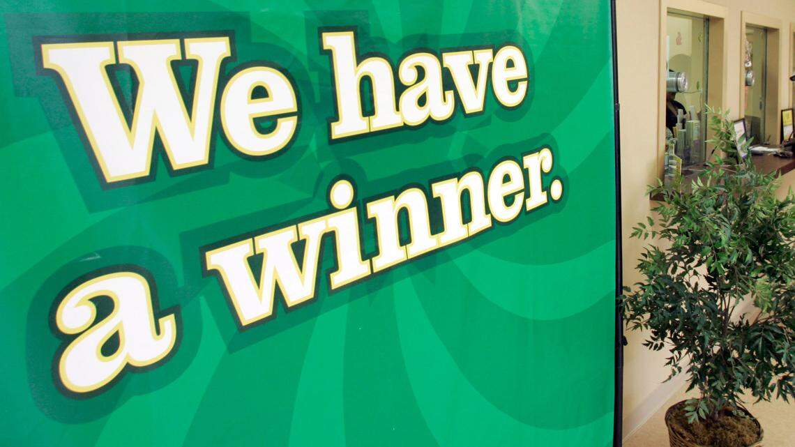 The man was on his way to a home improvement store when he stopped to buy the ticket, lottery officials said.