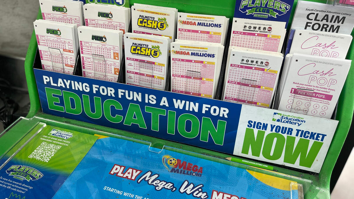 South Carolina is one of three states that only allows cash for the purchase of lottery tickets and scratch-offs.
