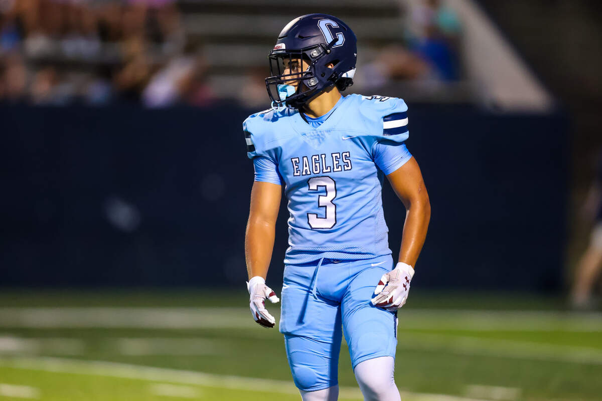 Chapin Eagles wide receiver Stone Furrey (3) during their game at Chapin High School Friday, 8/30/24.