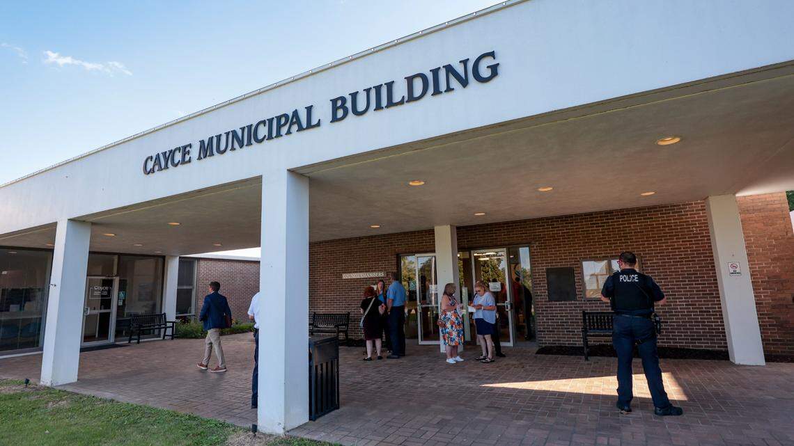 The Cayce Municipal Building on Wednesday, May, 21, 2025.