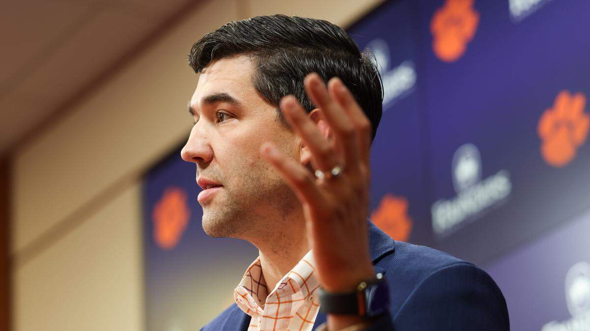 Clemson athletic director Graham Neff