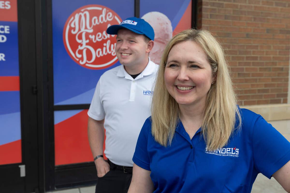 Cody Sheriff and Kandi Bubonic opened Handel’s Homemade Ice Cream in Forest Acres.