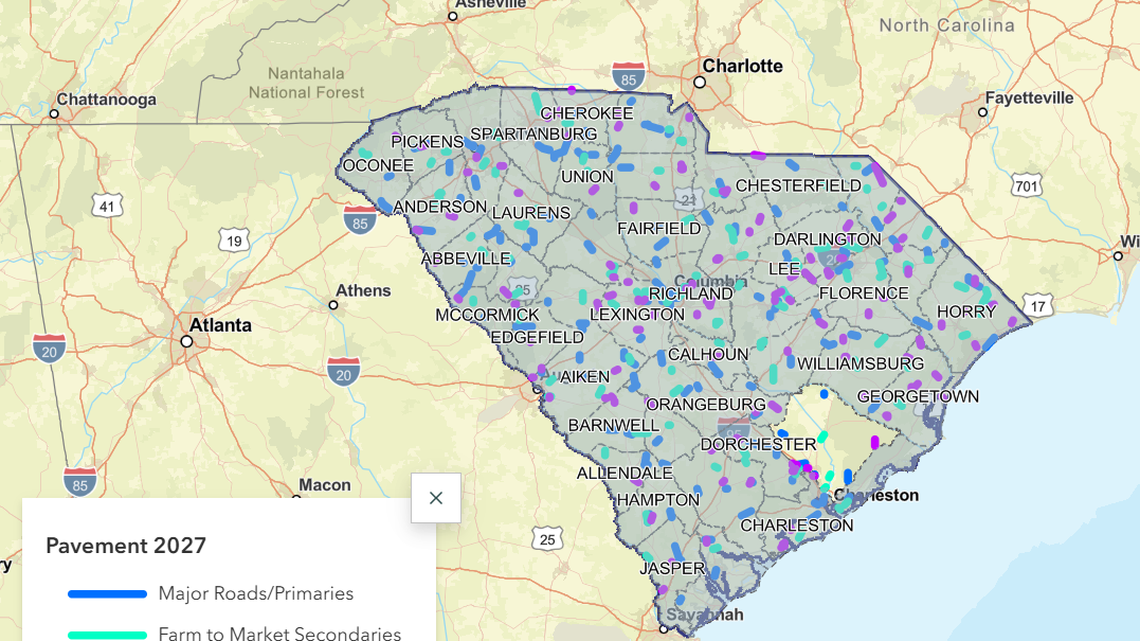 Road proposal adds 734 miles of paving, including 48 miles of maintenance.