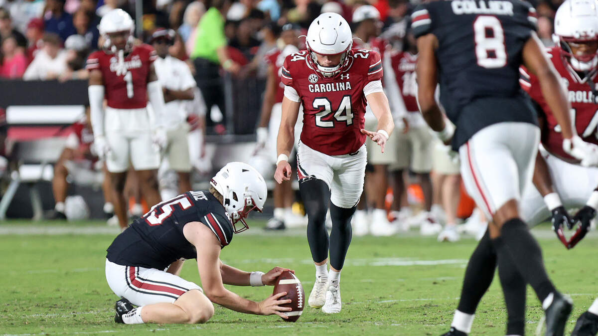 South Carolina has a big question to answer in its kicking game for the upcoming season.
