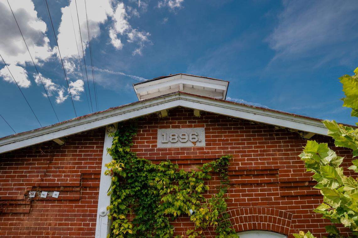 A dam on the Columbia Canal broke during the 2015 flood.The dam has not been repaired and the canal is overgrown with vegetation.