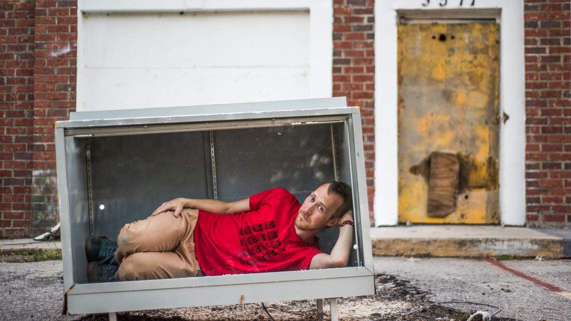 Aaron Graves poses for a portrait in Columbia, SC on September 6, 2016. Graves recently passed away after a battle with cancer.