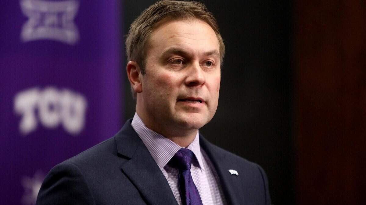 TCU athletics director Jeremiah Donati
