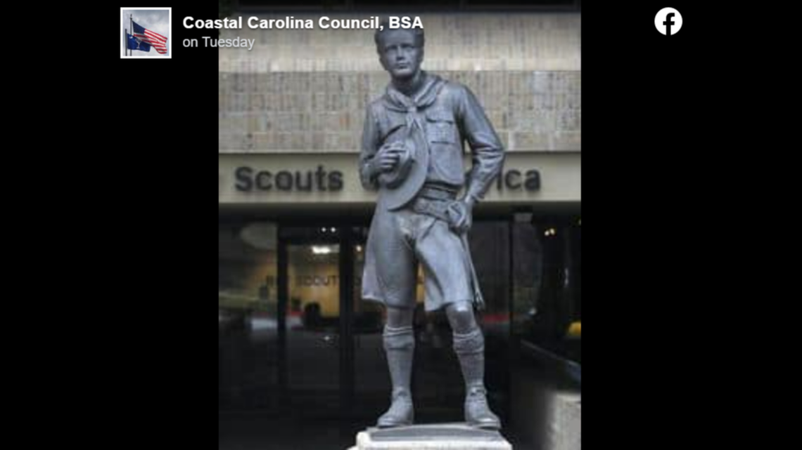 The statue might have been reduced to smaller pieces of metal, officials said.