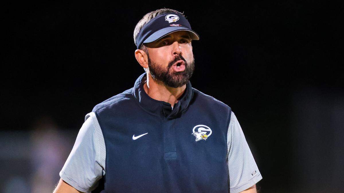Gray Collegiate football coach and athletic director Adam Holmes