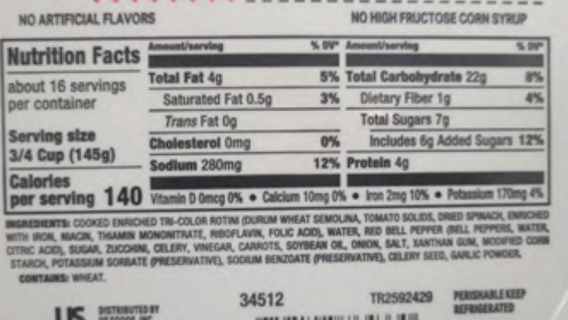 USDA recalls mislabeled food product in SC because of allergies threat. Here are the details