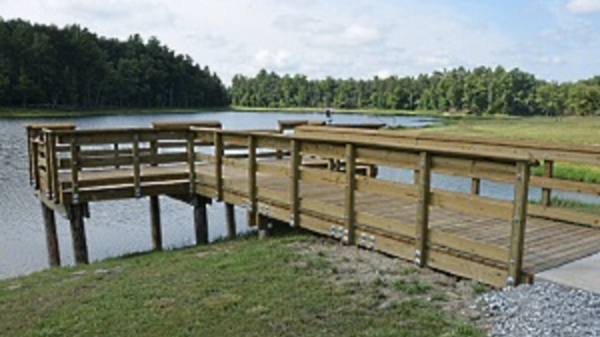 Lake Edwin Johnson in Spartanburg County is a 40-acre fishing lake managed by the state.