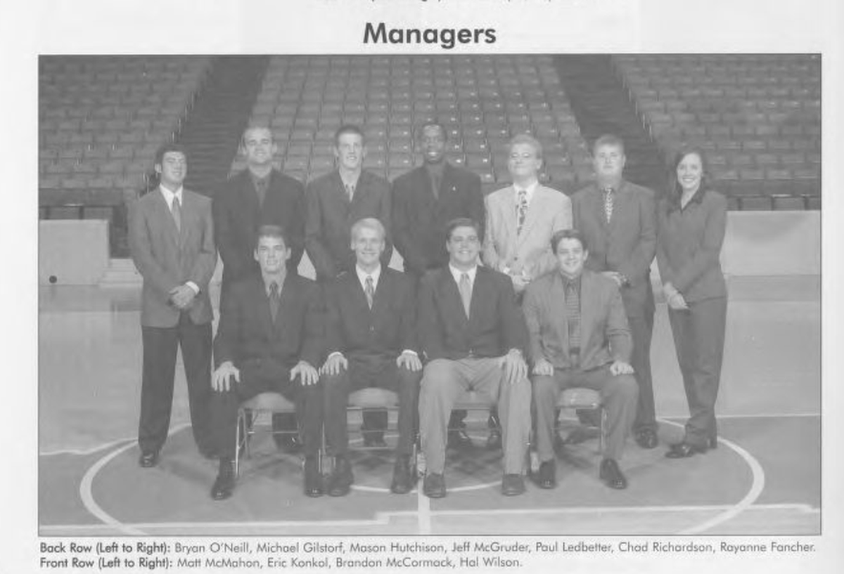 Bryan O’Neill, Michael Gilstorf, Matt McMahon, Eric Konkol and Hal Wilson all worked on Buzz Peterson’s 2001-2002 Tennessee staff in varying capacities. It’s how they started playing pickup basketball together.