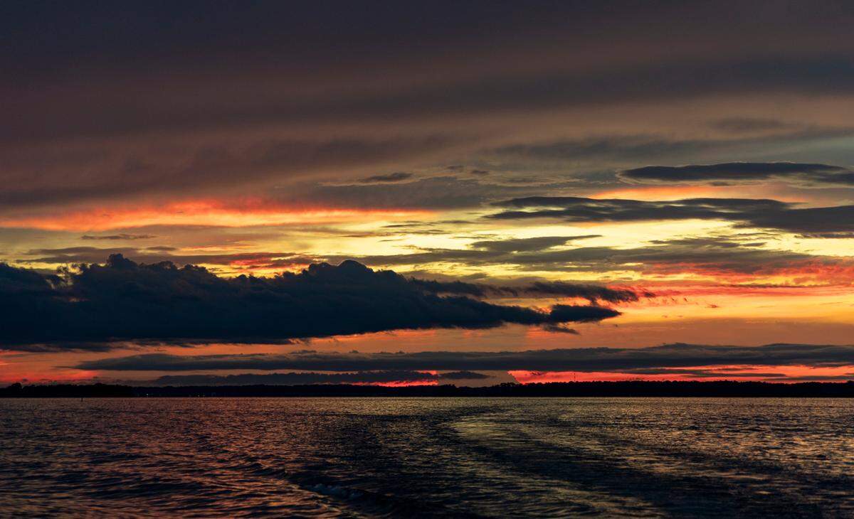 Lake Murray in Lexington County was created in the 1920’s to create hydroelectric power for the state of South Carolina.