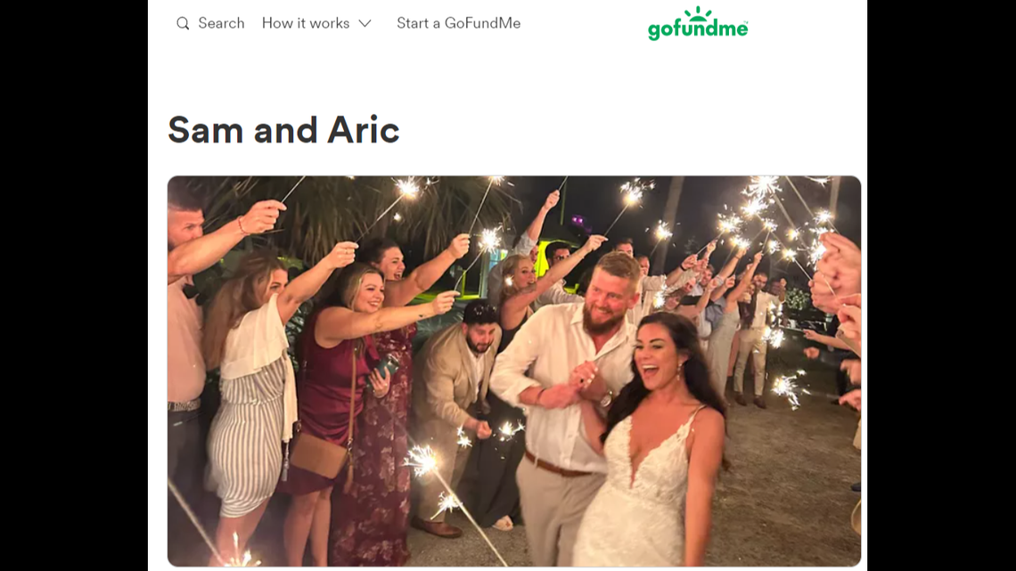 A wedding party was riding a golf cart at the time of the deadly South Carolina crash, officials said.