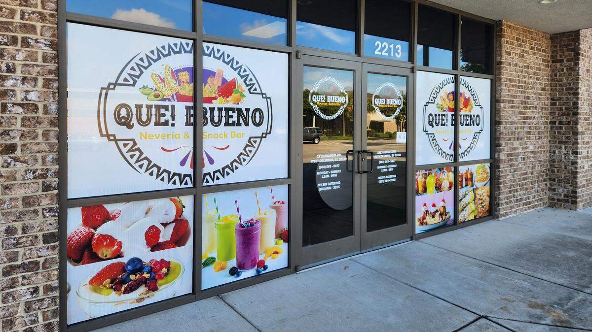 Que! Bueno Neveria and Snack Bar will be located at 2213 Augusta Road in West Columbia.