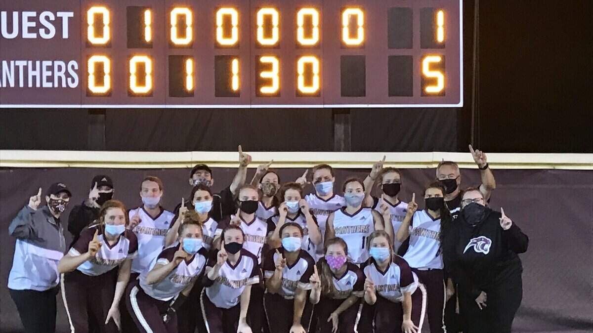 Pelion softball defeated Wade Hampton to win the Region 6-3A on Monday, April 19, 2021.