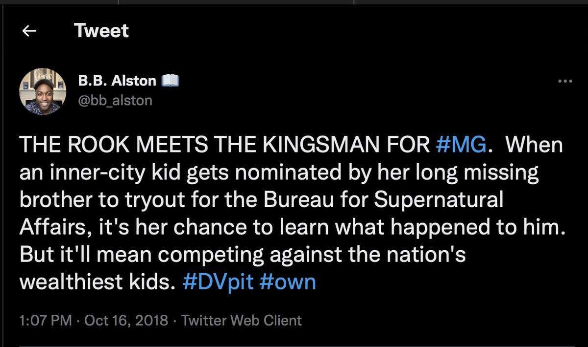 The tweet that launched Lexington author B.B. Alston’s “Amari and the Night Brothers,” which became a New York Times bestseller.