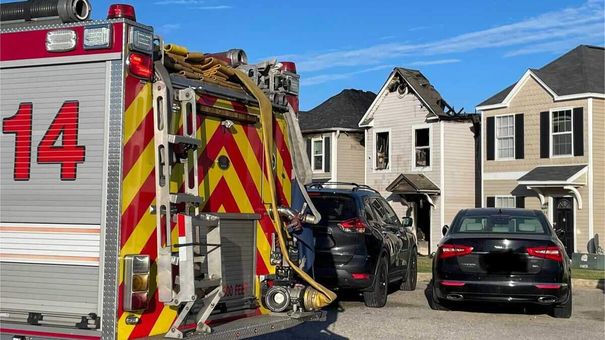 Crews with the Columbia-Richland Fire Department responded to a fire among apartment homes on Summit Terrace Court, March 28, 2026. Three homes were destroyed in the wake of the fire.