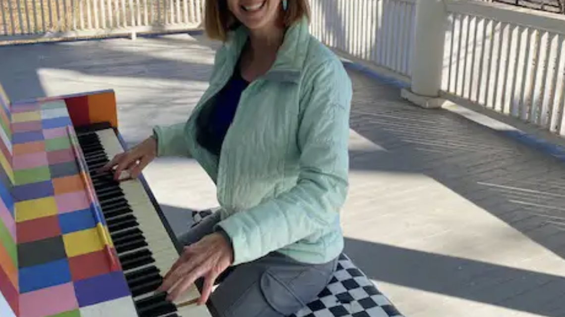 Anne McAneny, founder of Please Play Me Pianos, has a mission of putting pianos in public spaces for people to play.