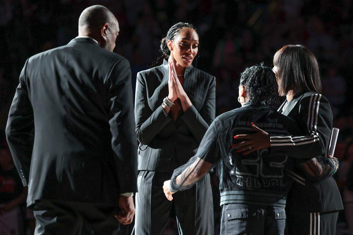South Carolina women's basketball retires A'ja Wilson jersey | The State