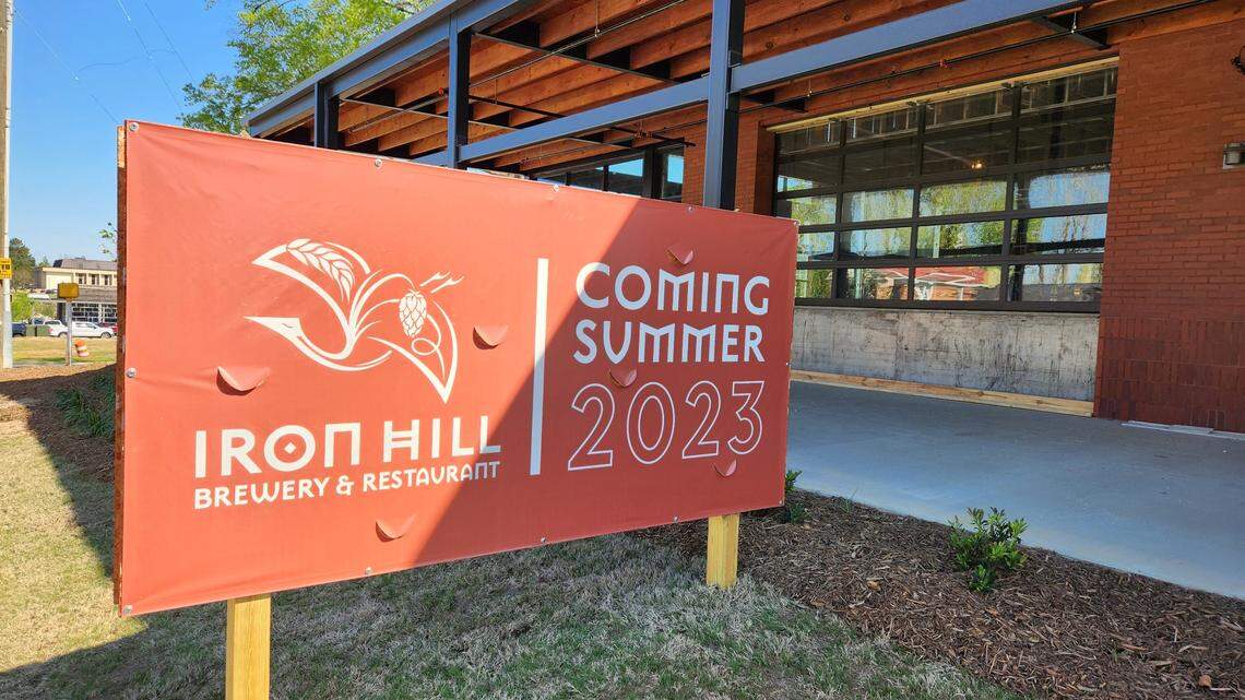 Iron Hill Brewery & Restaurant is set to open in June in Columbia’s BullStreet District.