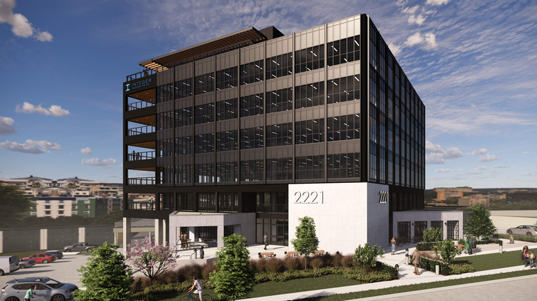 New rooftop restaurant pitched for Five Points atop long-vacant office building