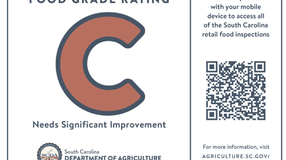 The SC Department of Agriculture inspects restaurants across the state.