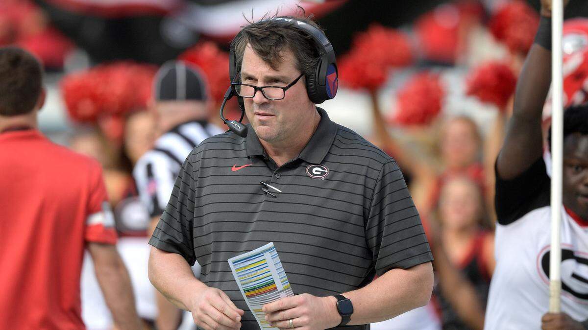 Will Muschamp ended the season as Georgia’s co-defensive coordinator.