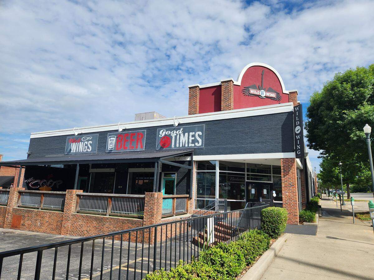 The Wild Wing Cafe at 729 Lady Street in the Vista in Columbia has closed.