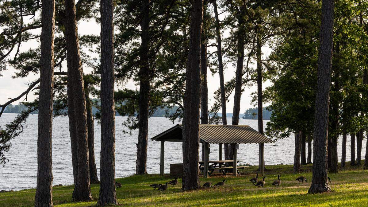 Pine Island State Park hosts an open house on Wednesday, May 28, 2025. The park, located at Lake Murray, is scheduled to have a soft opening on October 1.