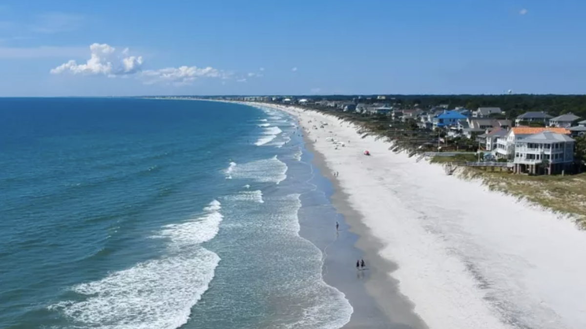 Litchfield Beach was named one of 10 best beaches in the South by Travel + Leisure.