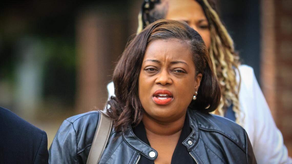 Nicole Holland appeared in Federal Court Thursday. 11/1/18