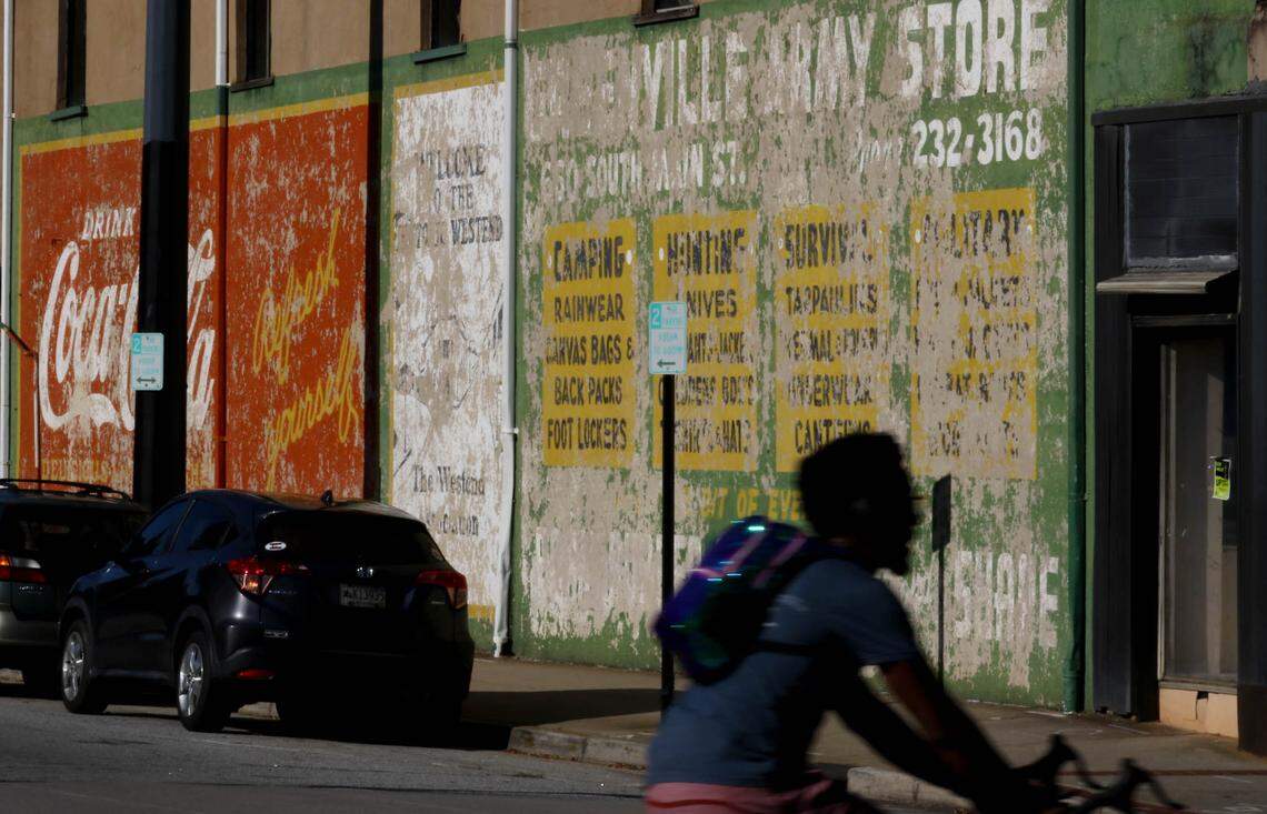 Falls Creek, Liberty Bridge, Deca Apartments, Camperdown development, Reedy River, Peace Center